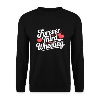 Dating-katastrophenkomödie Lustig Scheitert - Unisex Pullover - Schwarz - Vorne - Alina (178cm) & Michal (187cm)