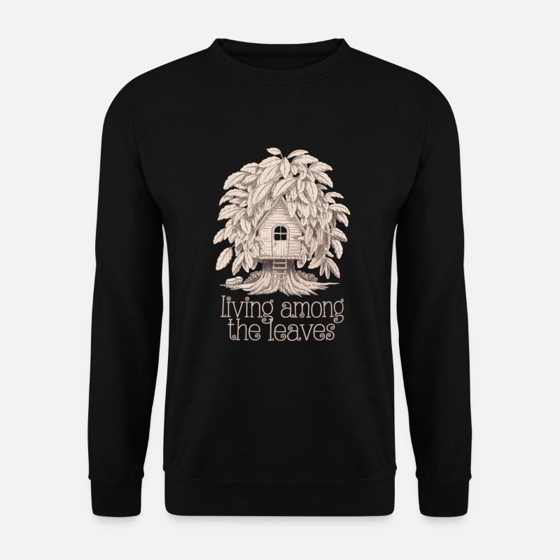 Treehouse builder DIY treehouse construction - Unisex Sweatshirt - black