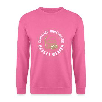Unterwasser Korb Weben Skurrile Kunsthandwerk - Unisex Pullover - Pink - Vorne