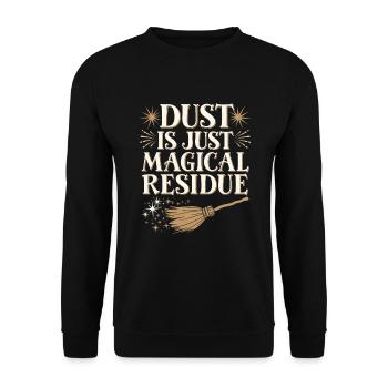 Witchy Home Decorators Mystical Interiors - Unisex Sweatshirt - black - Front - Alina (178cm) & Michal (187cm)