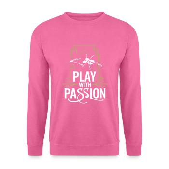 Violinisten Streichinstrumentenmusiker Klassik - Unisex Pullover - Pink - Vorne