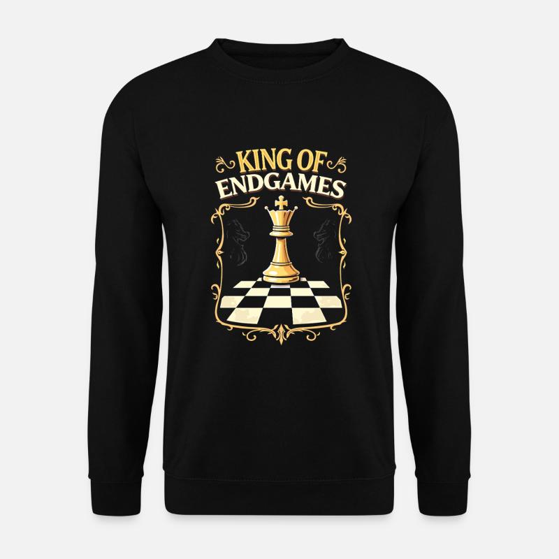 Chess Tacticians Strategy Masters Tactical - Unisex Pullover - Schwarz