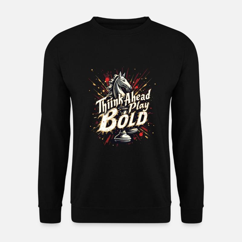 Chess Tacticians Strategy Masters Tactical - Unisex Sweatshirt - black