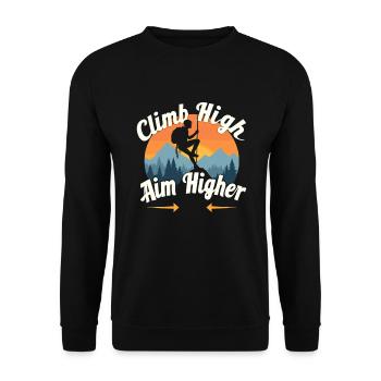 Kugelfisch-meereslebewesen-enthusiasten Quirky - Unisex Pullover - Schwarz - Vorne - Alina (178cm) & Michal (187cm)