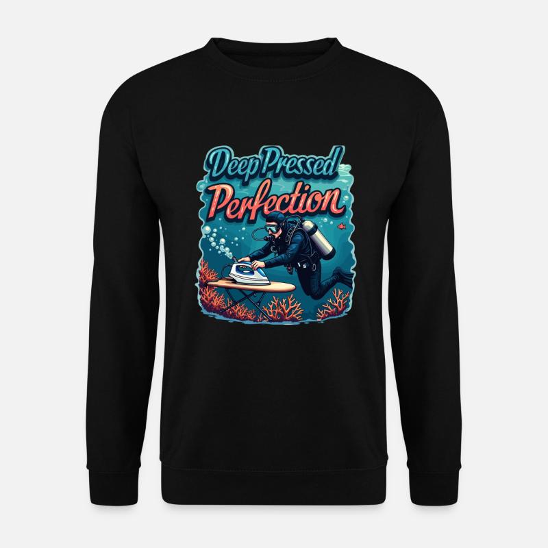 Extreme Ironing Competitive Funny - Unisex Sweatshirt - black