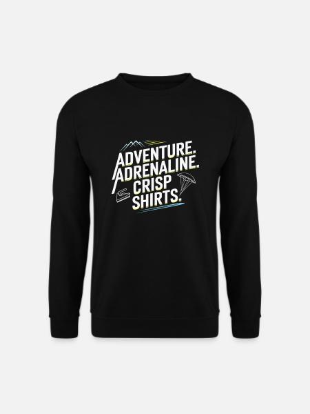 Extreme Ironing Competitive Funny - Unisex Sweatshirt - black