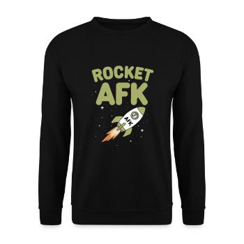 Spieler Mit Weltraumthemen Cosmic Gaming Sci-fi - Unisex Pullover - Schwarz - Vorne - Alina (178cm) & Michal (187cm)