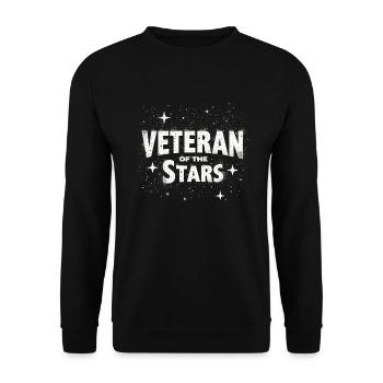 Spieler Mit Weltraumthemen Cosmic Gaming Sci-fi - Unisex Pullover - Schwarz - Vorne - Alina (178cm) & Michal (187cm)