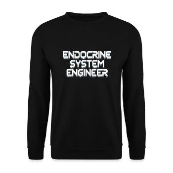 Medical Science Für Endokrinologie - Unisex Pullover - Schwarz - Vorne - Alina (178cm) & Michal (187cm)