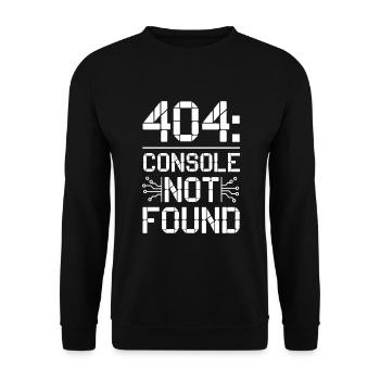 Retro Gaming Repair Vintage Console - Unisex Sweatshirt - black - Front - Alina (178cm) & Michal (187cm)