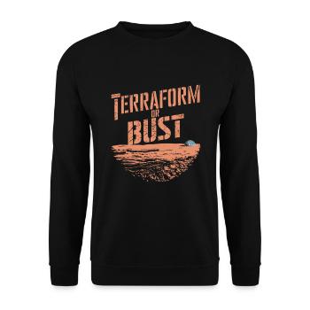 Astrobiology Space Exploration Extraterrestrial - Unisex Pullover - Schwarz - Vorne - Alina (178cm) & Michal (187cm)