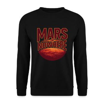 Astrobiology Space Exploration Extraterrestrial - Unisex Pullover - Schwarz - Vorne - Alina (178cm) & Michal (187cm)