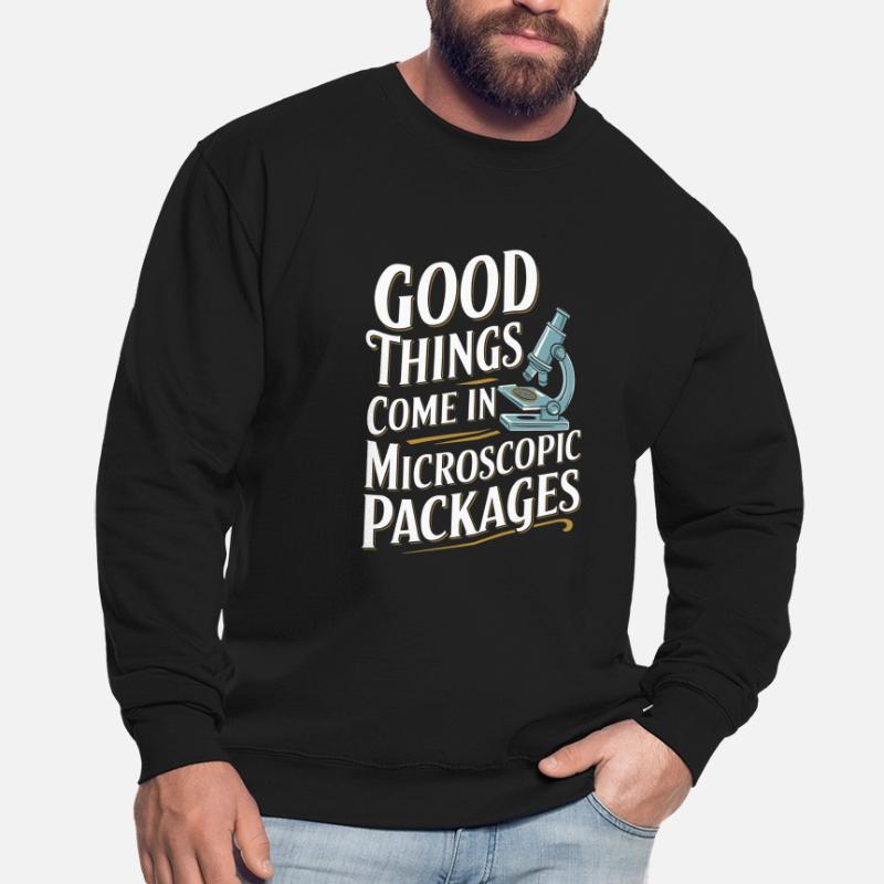 Microscope Enthusiast Lab Technician Science Unisex Sweatshirt