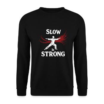 Gaming Streamer Live Streaming Gamer Content - Unisex Sweatshirt - black - Front - Alina (178cm) & Michal (187cm)
