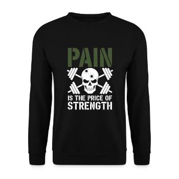 Forme physique fonctionnelle Force tactique Militaire - Sweat-shirt Unisexe - noir - Devant - Alina (178cm) & Michal (187cm)