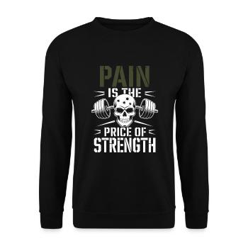 Forme physique fonctionnelle Force tactique Militaire - Sweat-shirt Unisexe - noir - Devant - Alina (178cm) & Michal (187cm)