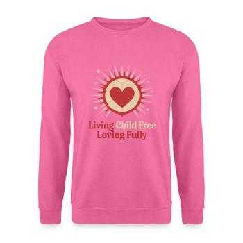 Kinderfrei Nach Wahl Stolz Kinderlosen - Unisex Pullover - Pink - Vorne