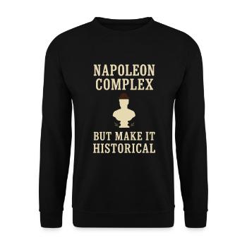 History Historian Humor Weird History History Nerd - Unisex Sweatshirt - black - Front - Alina (178cm) & Michal (187cm)