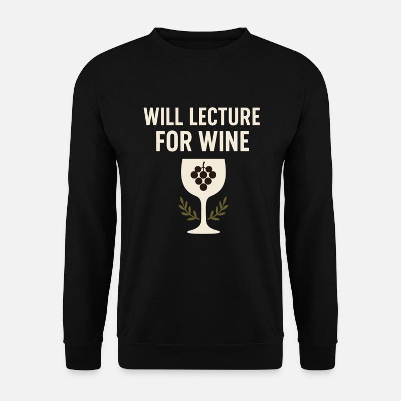 History Historian Humor Weird History History Nerd - Unisex Pullover - Schwarz