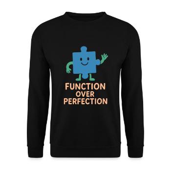 ergothérapeute ot Gift Healthcare Reha - Sweat-shirt Unisexe - noir - Devant - Alina (178cm) & Michal (187cm)