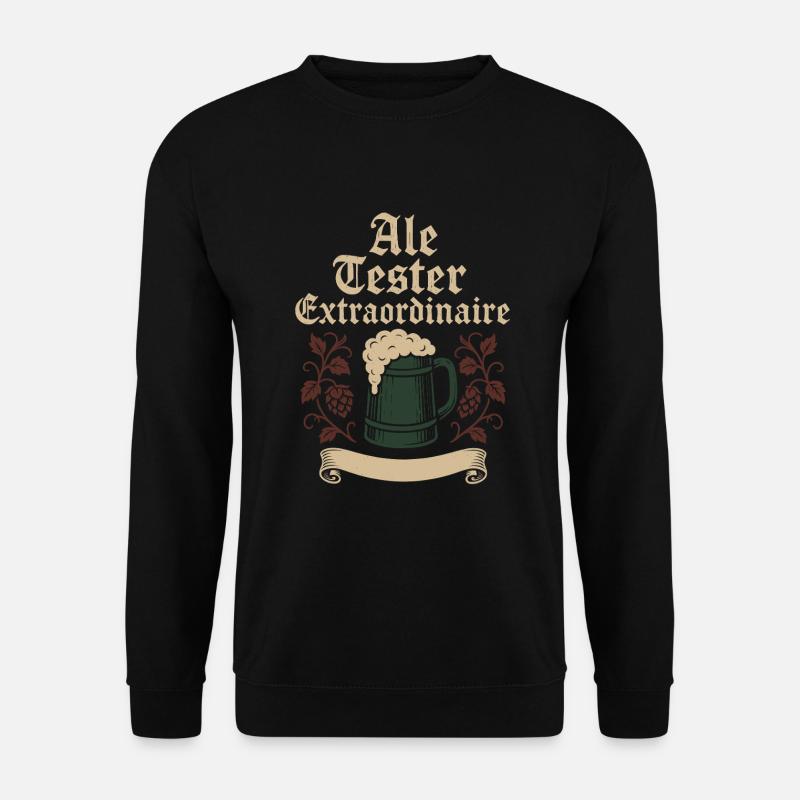 Mittelalterliche Taverne Renaissance Messe - Unisex Pullover - Schwarz
