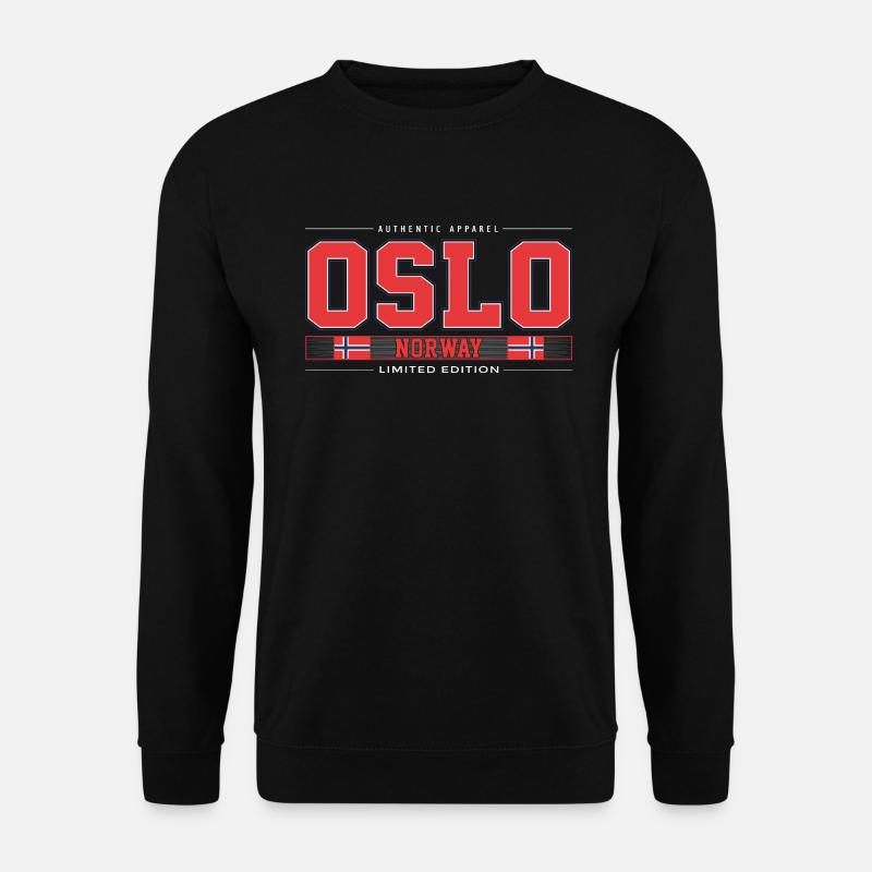 OSLO - Unisex Pullover - Schwarz