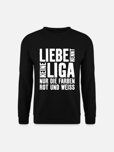 FUßBALL LIEBE KENNT KEINE LIGA - Unisex Pullover - Schwarz