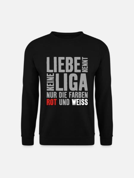 2. LIGA LIEBE KENNT KEINE LIGA - Unisex Pullover - Schwarz