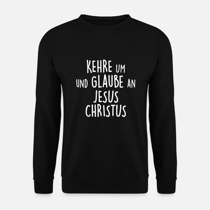 Jesus Religion - Unisex Pullover - Schwarz