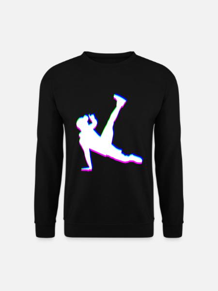 Trippy Breakdancer - Unisex Sweatshirt - black