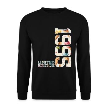 LIMITED EDITION 1995 31 JAHRE EIS 31. GEBURTSTAG - Sweat-shirt Unisexe - noir - Devant - Alina (178cm) & Michal (187cm)