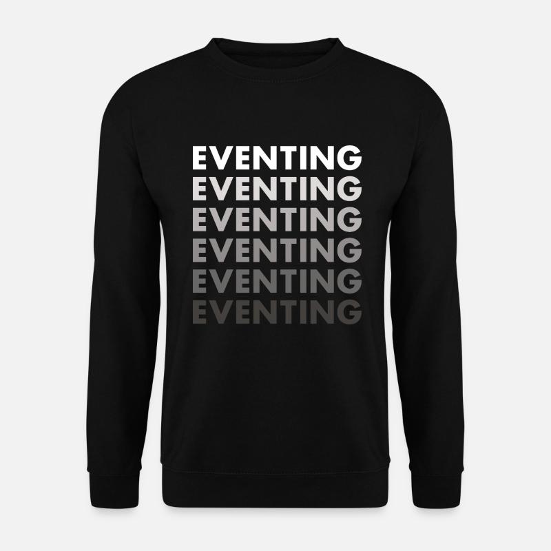 Rider Eventing - Unisex Pullover - Schwarz