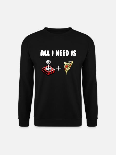 Gambler computer game - Unisex Sweatshirt - black