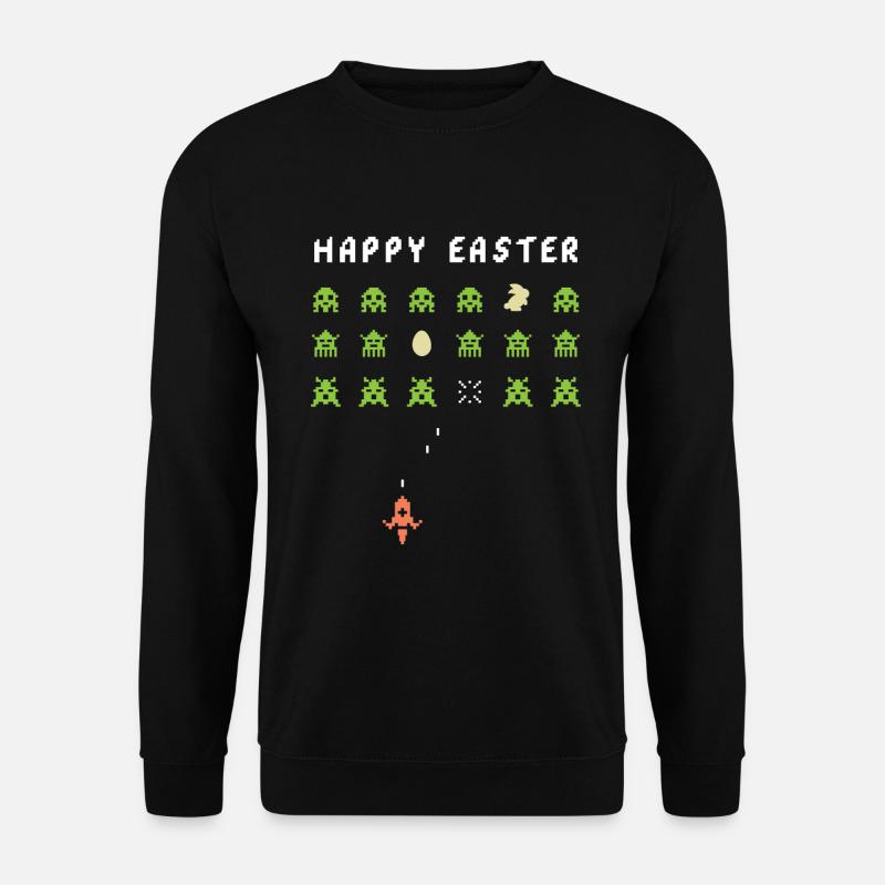 Retro Easter - Unisex Sweatshirt - black