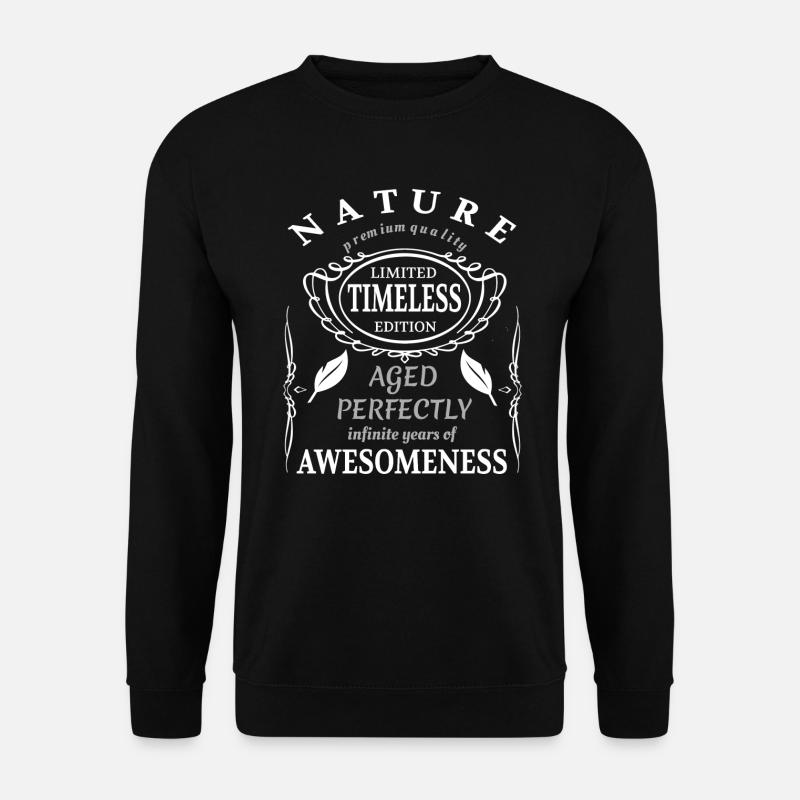 Natur Umwelt Landschaft Wald Erde Ehrfurcht Shirt - Unisex Pullover - Schwarz