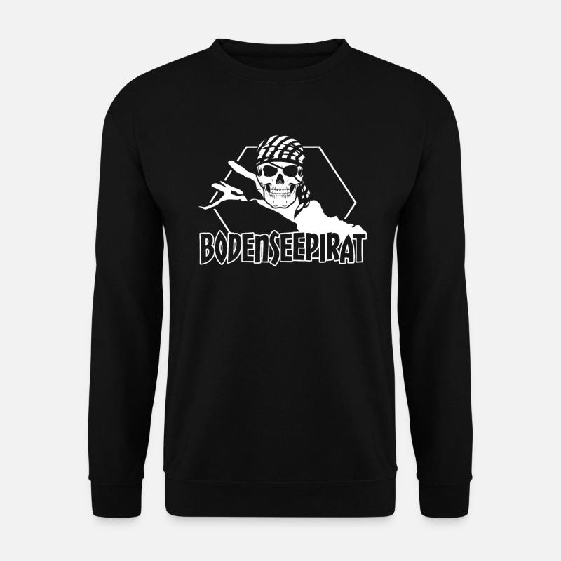 Bodensee Urlaub Bodenseepiraten Segeln - Unisex Pullover - Schwarz