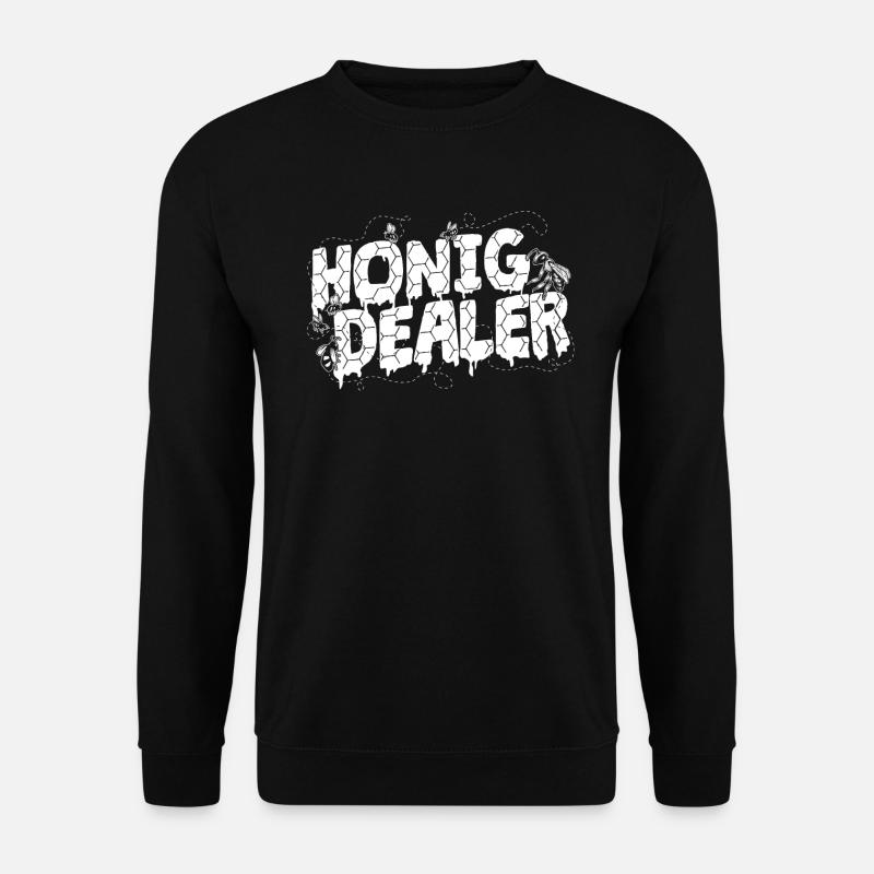 Imker Bienen Ich geh zu meinen Bienen - Unisex Pullover - Schwarz