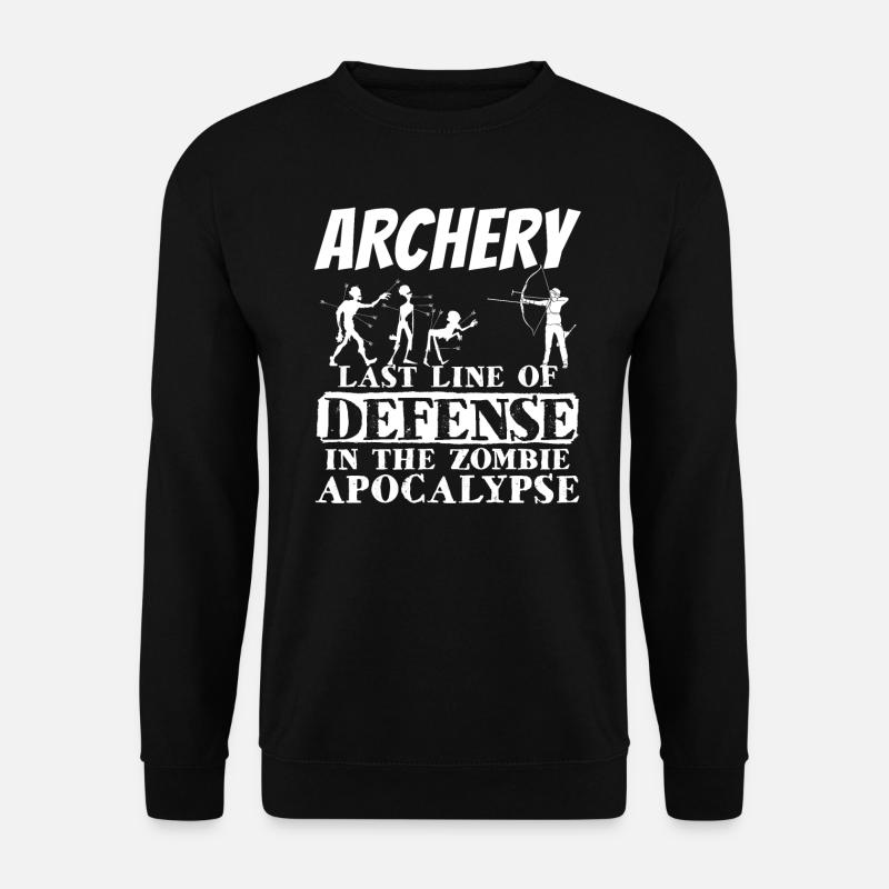 Tir à l'arc Archer Tir à l'arc Tir à l'arc - Sweat-shirt Unisexe - noir