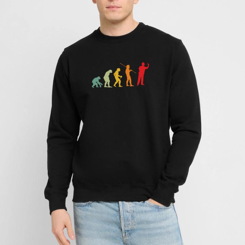 Dart Evolution Dart Player Fléchettes Jouer aux fléchettes Sweat-shirt Unisexe