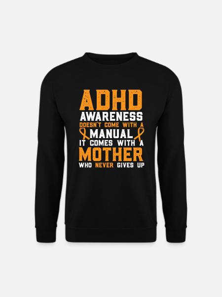 ADHD Awareness Band Neurodiversity - Unisex Sweatshirt - black