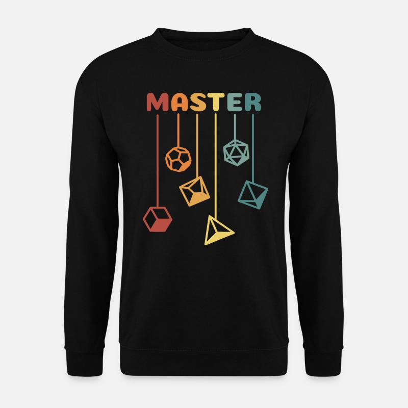 Game Master Dés RPG Dungeons Jeux De Craps - Sweat-shirt Unisexe - noir