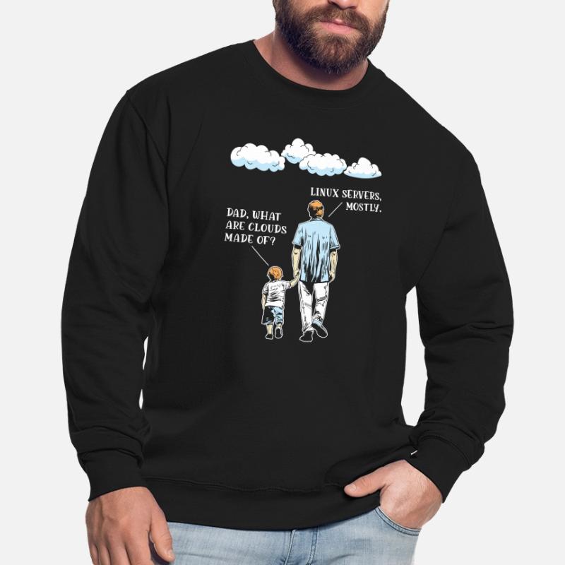 Aus Was Sind Clouds Programmierer Coder Unisex Pullover