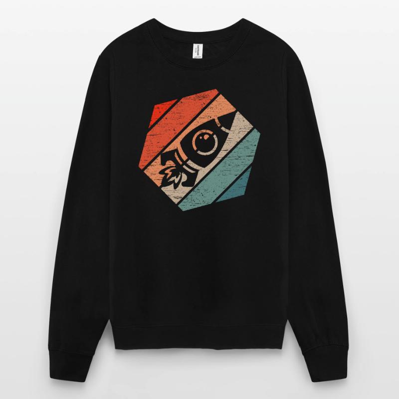 Astronaut Rocket Ship Space Rocket Rocket Unisex Sweatshirt