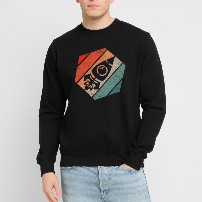 Astronaut Rocket Ship Space Rocket Rocket Unisex Sweatshirt
