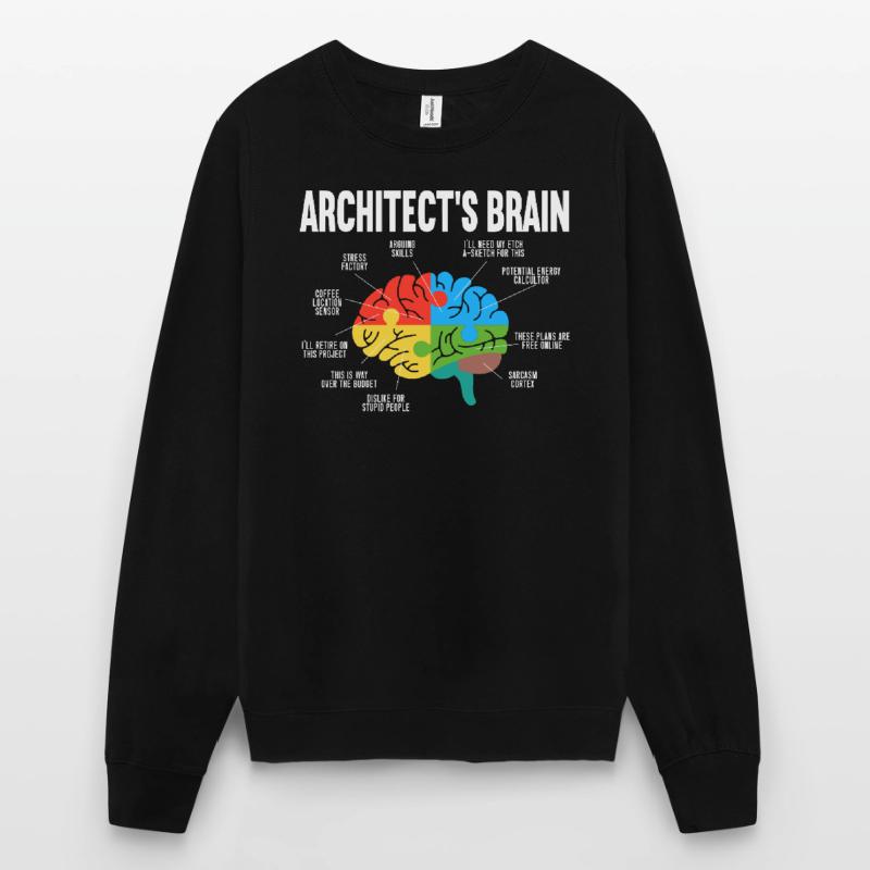 Architecte d’architecte Architecte Architecture Architecte Sweat-shirt Unisexe