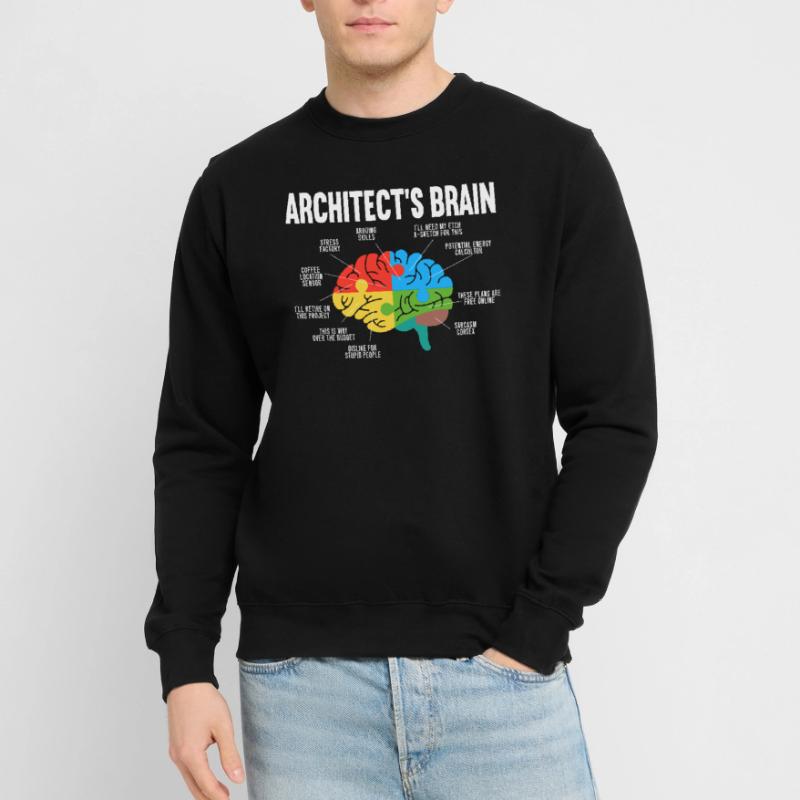 Architecte d’architecte Architecte Architecture Architecte Sweat-shirt Unisexe