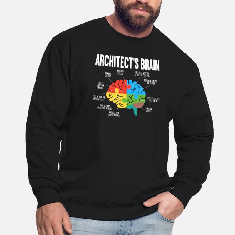 Architecte d’architecte Architecte Architecture Architecte Sweat-shirt Unisexe