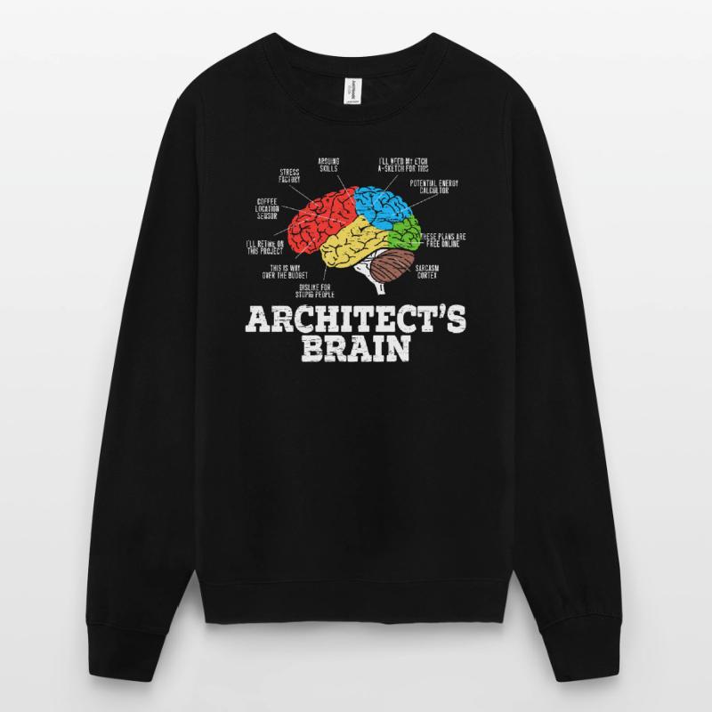 Architecte d’architecte Architecte Architecture Architecte Sweat-shirt Unisexe
