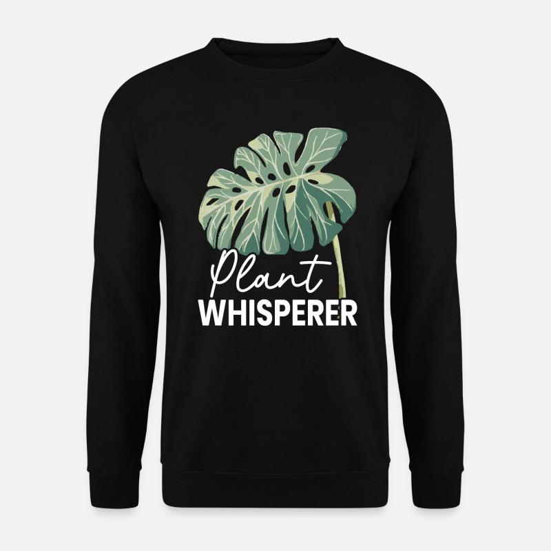 Plant Whisperer Agriculture Farmer - Unisex Sweatshirt - black