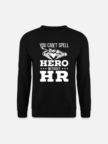 HR-Manager Humor Personalleiter - Unisex Pullover - Schwarz